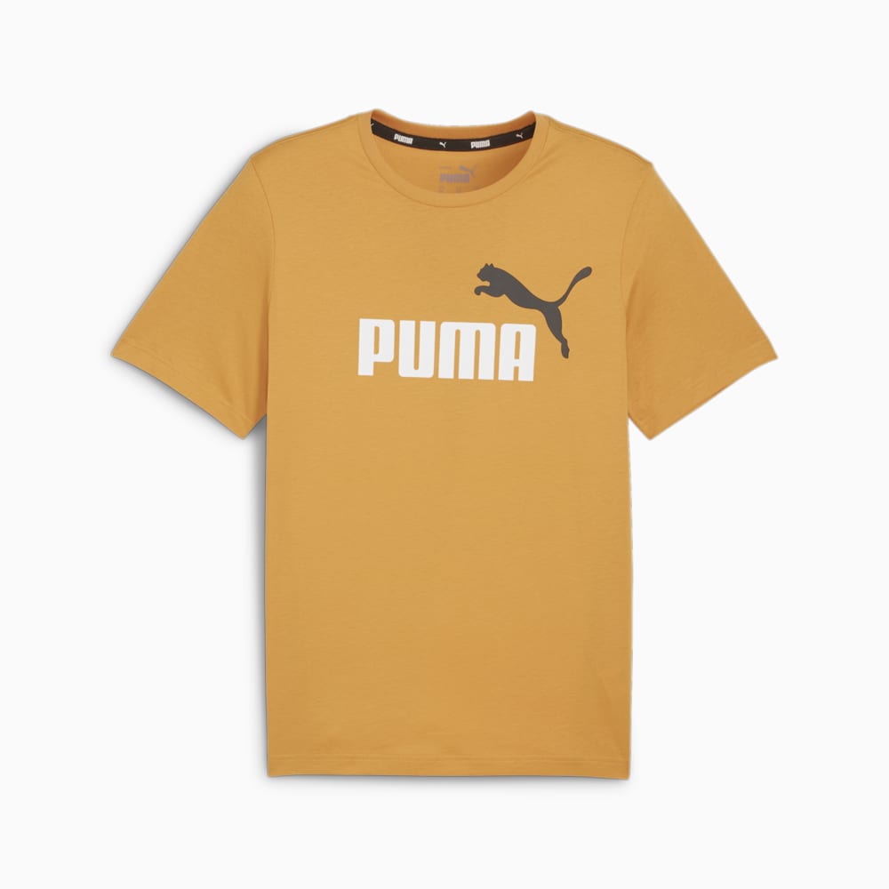 Imagen PUMA Polera con logotipo bicolor para hombre Essentials+ #1