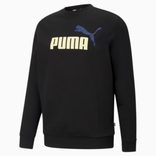 Изображение Puma Толстовка Essentials+ Two-Tone Big Logo Crew Neck Men's Sweater