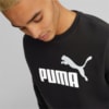 Imagen PUMA Polerón de cuello redondo y logotipo grande bicolor para hombre Essentials+ #5