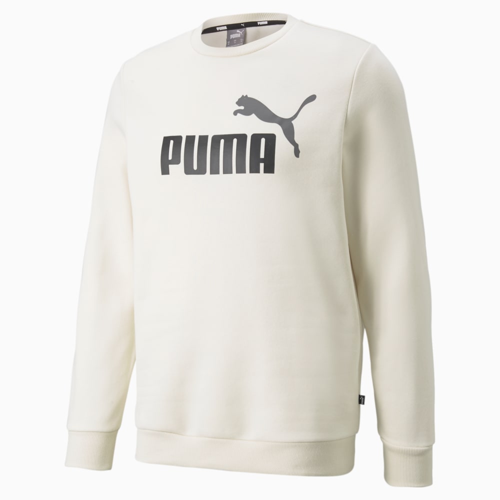 фото Толстовка essentials+ two-tone big logo crew neck men's sweater puma
