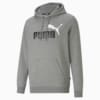 Imagen PUMA Polerón con capucha y logotipo grande bicolor para hombre Essentials+ #1
