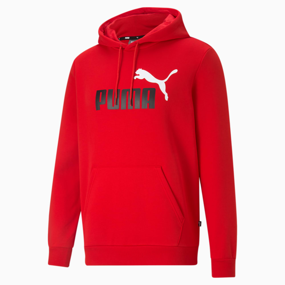 Зображення Puma Толстовка Essentials+ Two-Tone Big Logo Men's Hoodie #1: high risk red