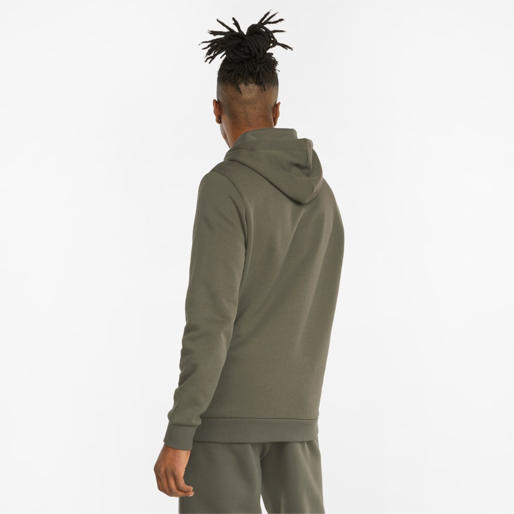 

PUMA - male - Толстовка Essentials+ Two-Tone Big Logo Men's Hoodie – Grape Leaf –, Зеленый