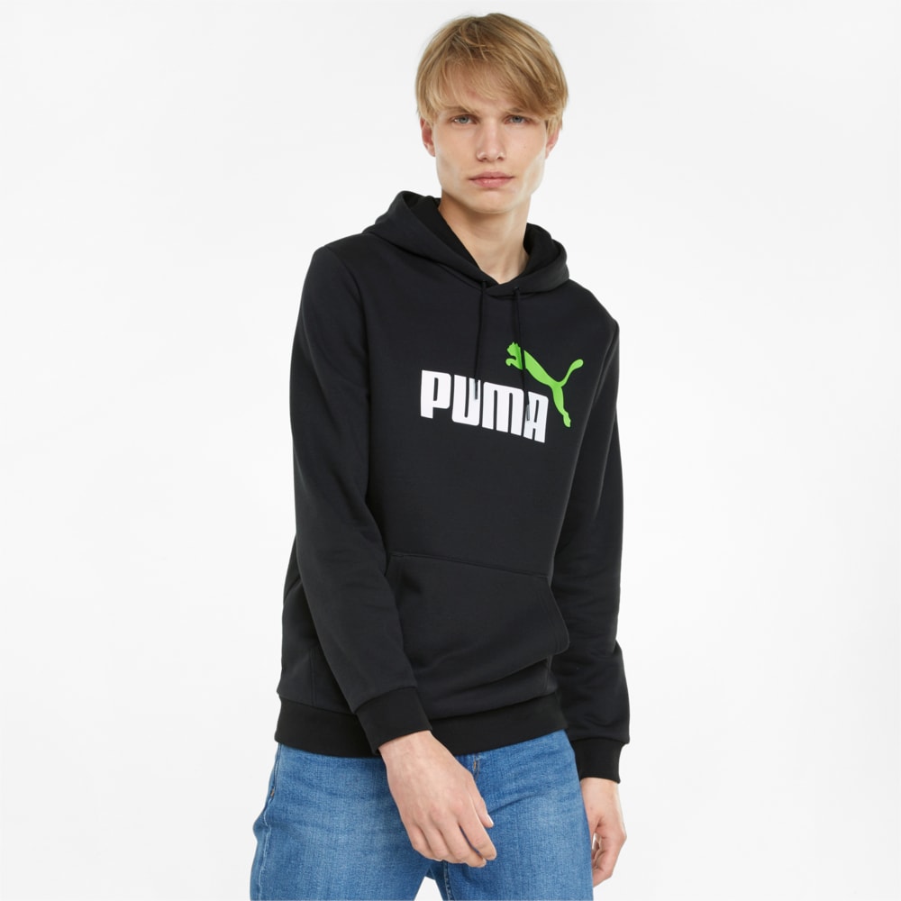 фото Толстовка essentials+ two-tone big logo men's hoodie puma