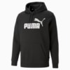 Изображение Puma Толстовка Essentials+ Two-Tone Big Logo Men's Hoodie #6: Puma Black-Puma White