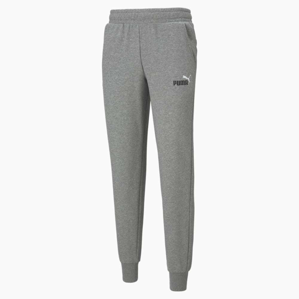 Изображение Puma Штаны Essentials+ Two-Tone Logo Men's Pants #1: Medium Gray Heather