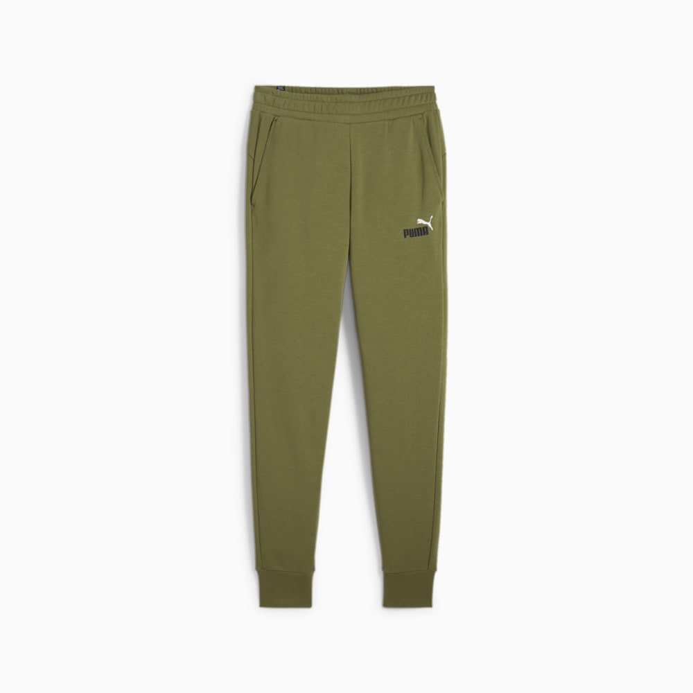 Зображення Puma Штани Essentials+ Two-Tone Logo Men's Pants #1: Olive Green