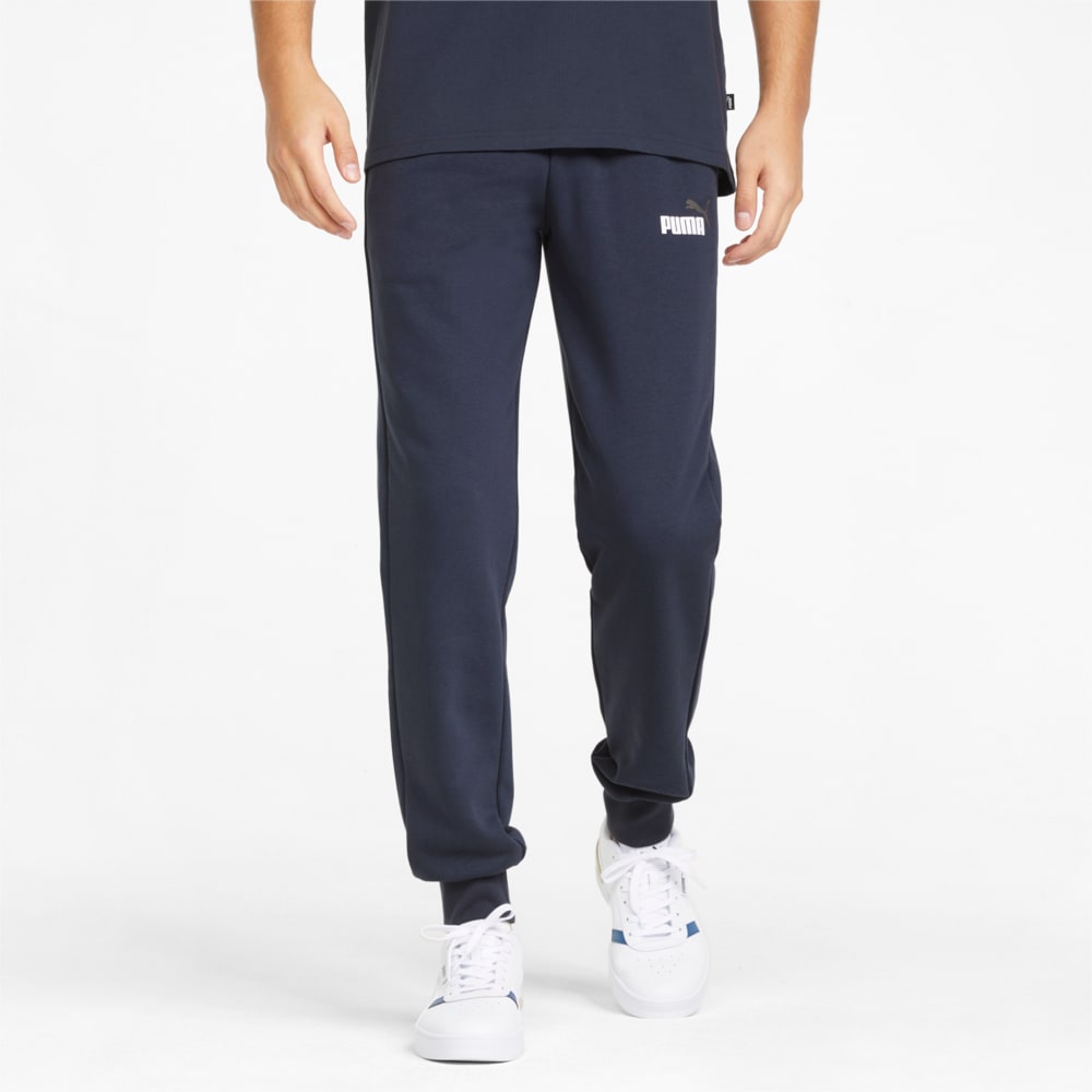 Зображення Puma Штани Essentials+ Two-Tone Logo Men's Pants #1: Parisian Night