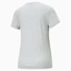 Изображение Puma Футболка Essentials Logo Women's Tee #5: light gray heather