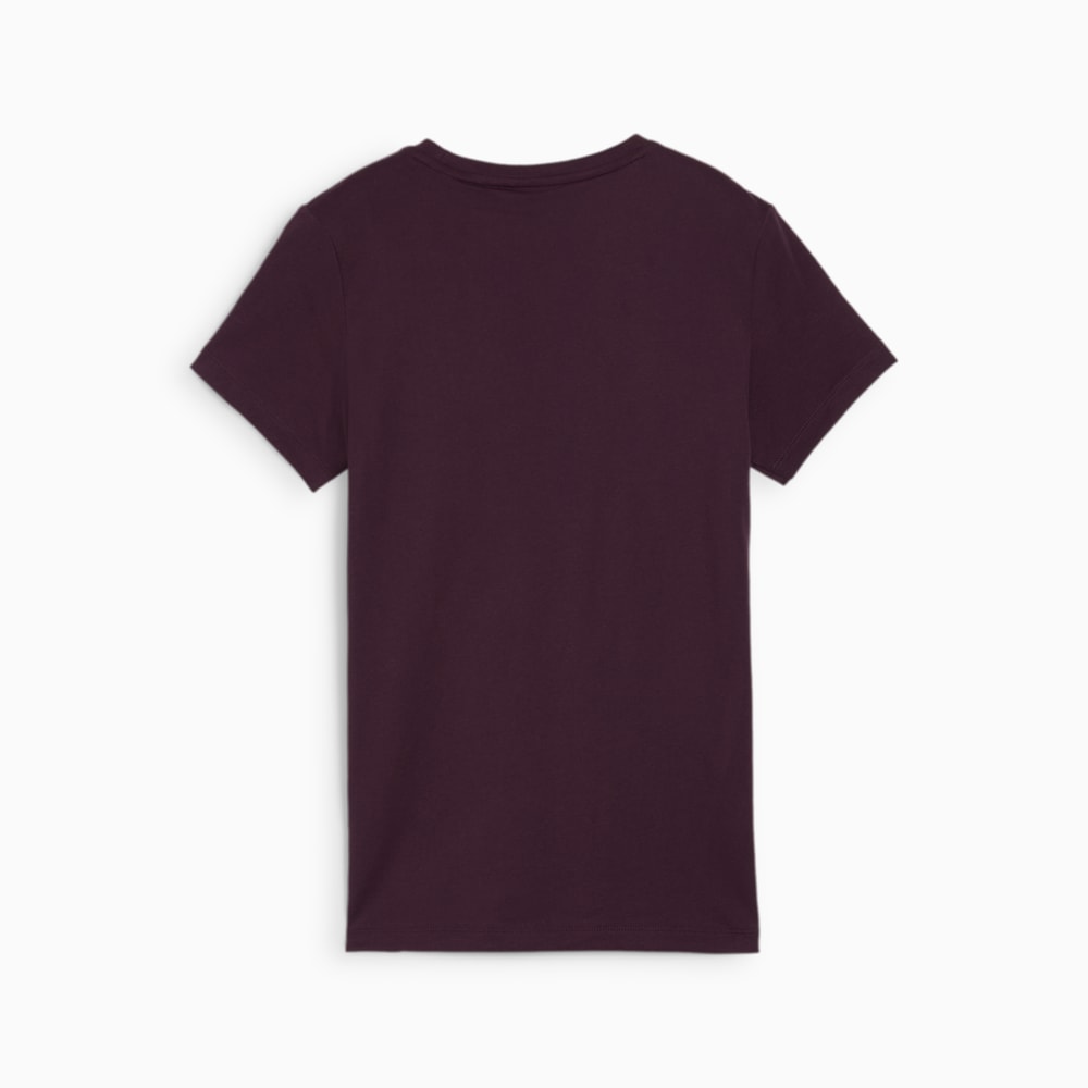 Зображення Puma Футболка Essentials Logo Women's Tee #2: Midnight Plum