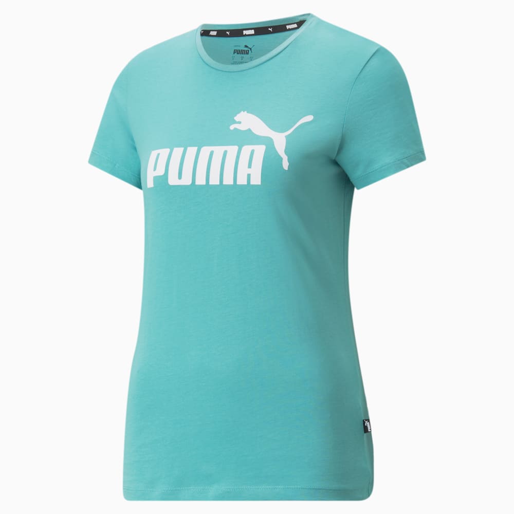 

PUMA - female - Футболка Essentials Logo Women's Tee – Porcelain –, Синий