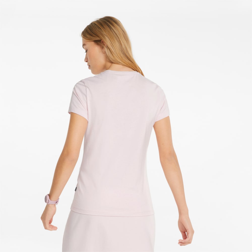 Изображение Puma Футболка Essentials Logo Women's Tee #2: Chalk Pink