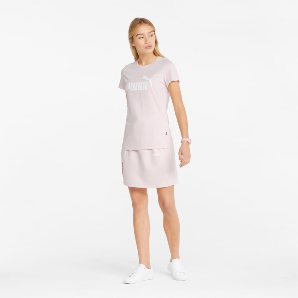 

PUMA - female - Футболка Essentials Logo Women's Tee – Chalk Pink –, Розовый