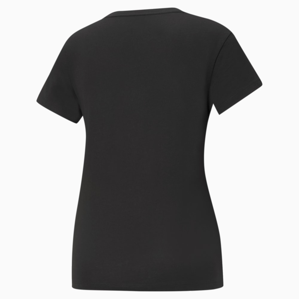 Изображение Puma Футболка Essentials Small Logo Women’s Tee #2: Puma Black-Cat