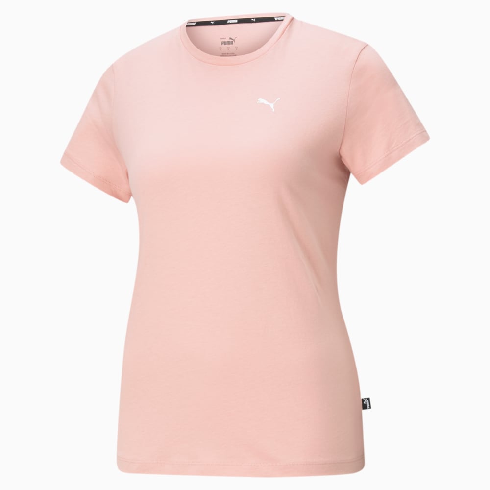 Изображение Puma Футболка Essentials Small Logo Women’s Tee #1: Bridal Rose-Cat