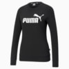 Зображення Puma Толстовка Essentials Logo Crew Neck Women's Sweater #4: Puma Black