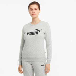 Image PUMA Moletom Essentials Logo Crew Neck Feminino