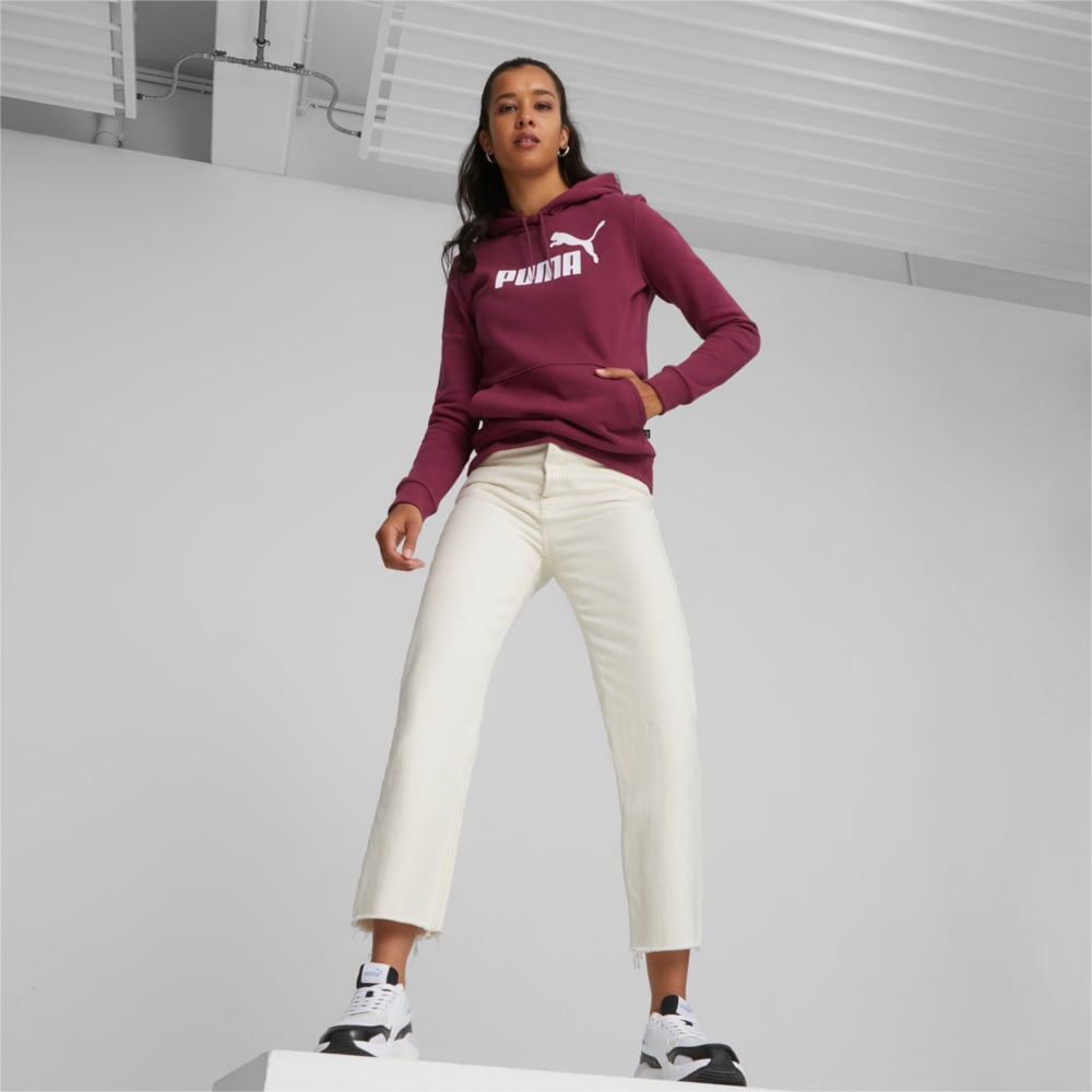 Imagen PUMA Polerón con capucha para mujer Essentials Logo FL #1