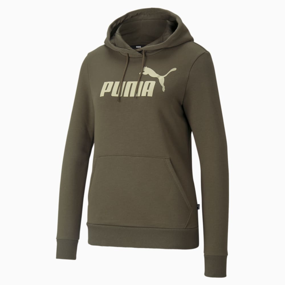 Изображение Puma Толстовка Essentials Logo FL Women's Hoodie #1: Grape Leaf