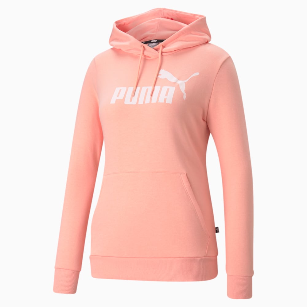 Изображение Puma Толстовка Essentials Big Logo Women's Hoodie #1: Apricot Blush