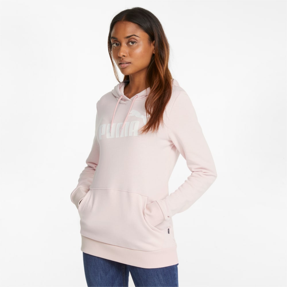 Зображення Puma Толстовка Essentials Big Logo Women's Hoodie #1: Chalk Pink