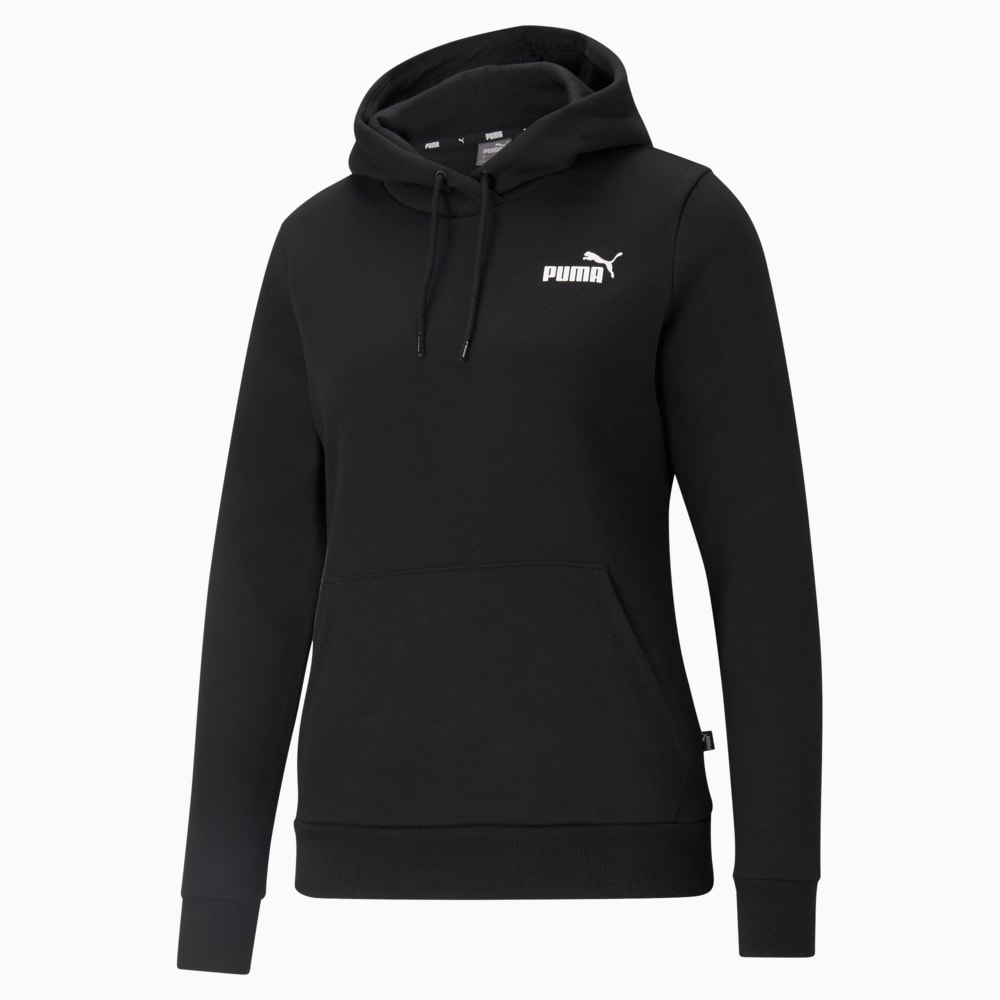 Изображение Puma Худи Essentials Small Logo Women’s Hoodie #1: Puma Black