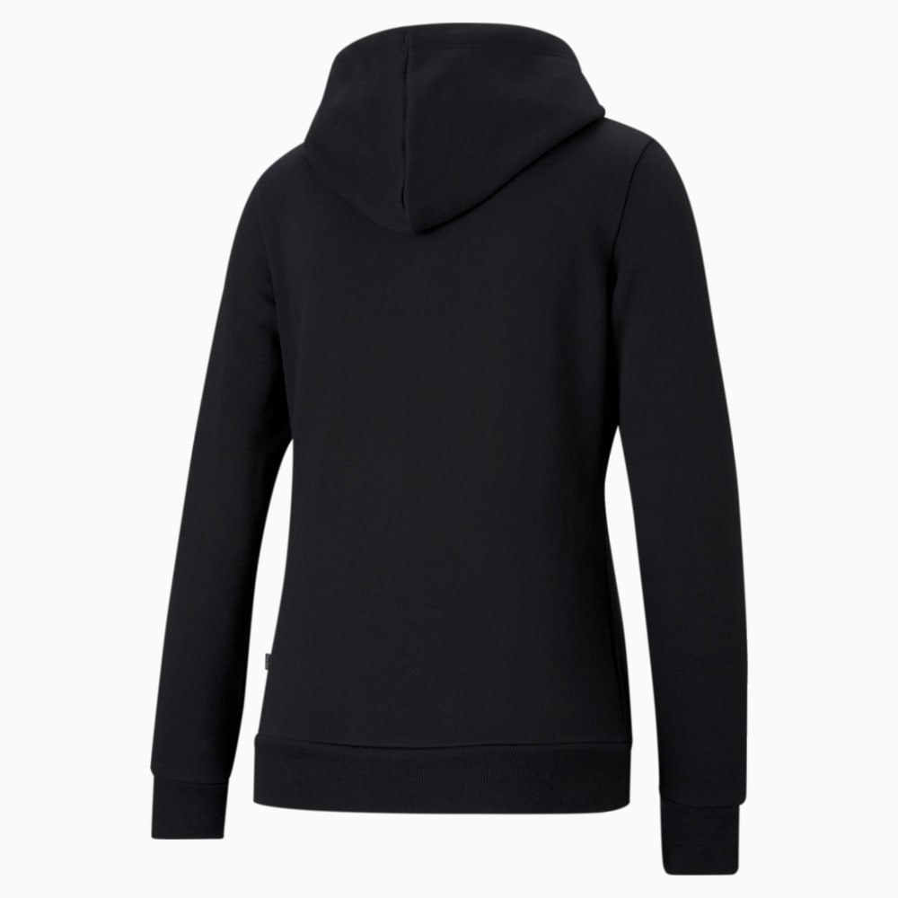 Изображение Puma Кофта Essentials Logo Full-Zip Hoodie Women #2: Puma Black