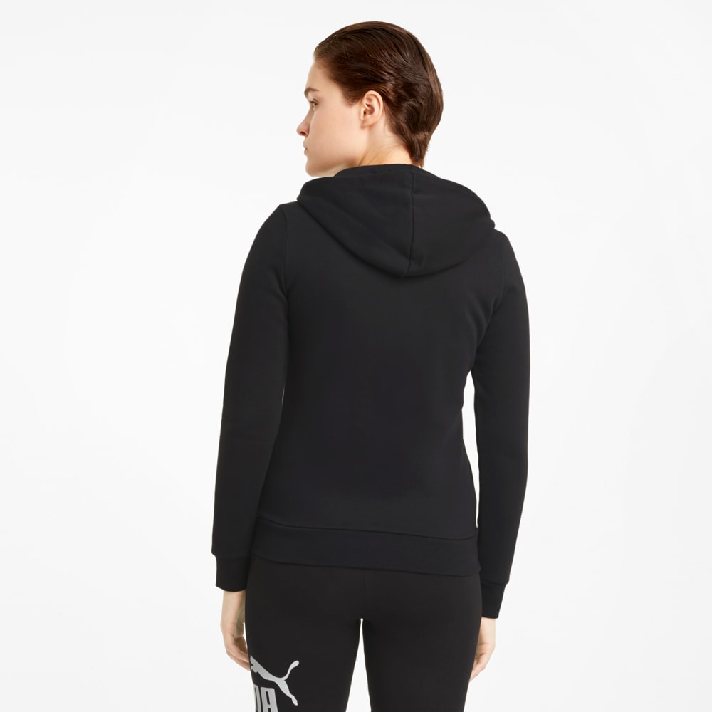 Зображення Puma Толстовка Essentials Full-Zip Women’‎s Hoodie #2: Puma Black