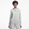 Изображение Puma Толстовка Essentials Full-Zip Women’‎s Hoodie #1: light gray heather