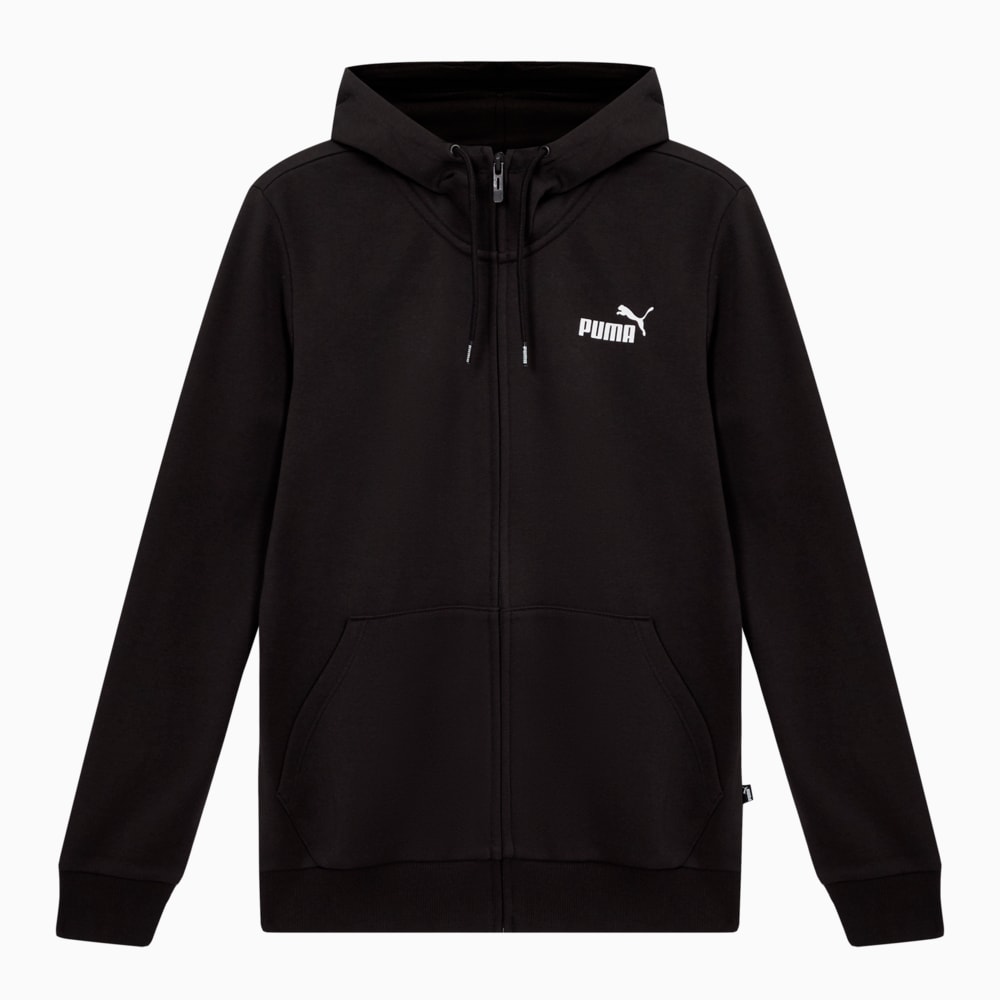 Зображення Puma Толстовка Evostripe Full-Zip Men’s Hoodie #1: Puma Black