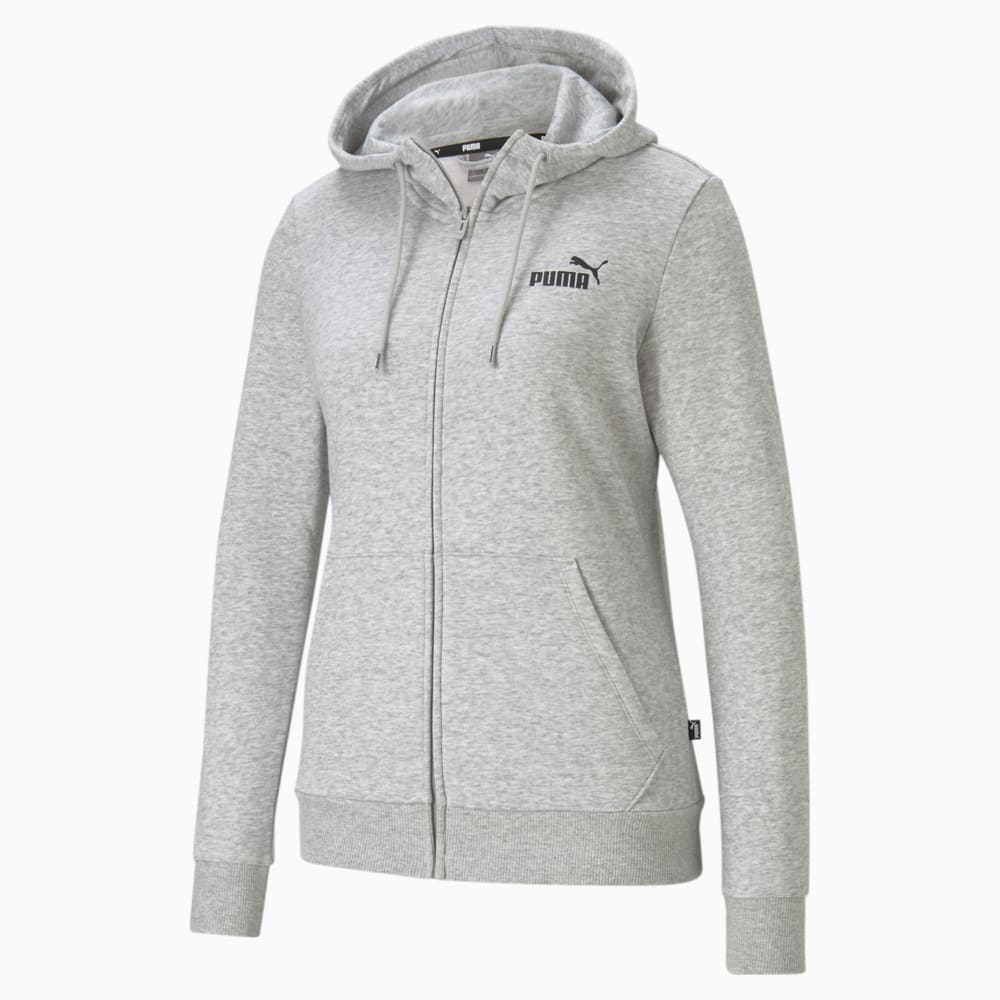 Зображення Puma Толстовка Evostripe Full-Zip Men’s Hoodie #1: light gray heather