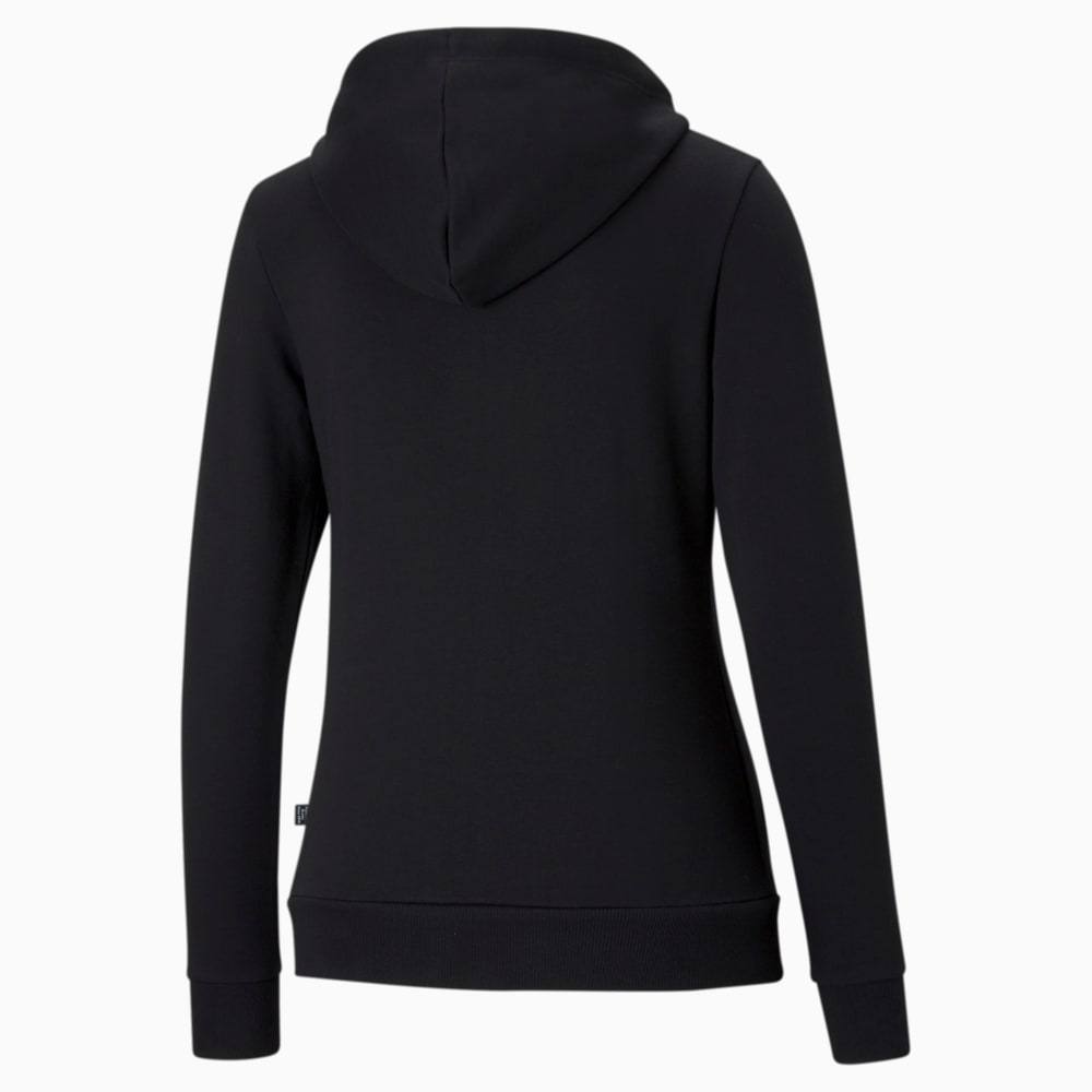 Изображение Puma Толстовка Essentials Full-Zip Women’s Hoodie #2: Puma Black-Cat