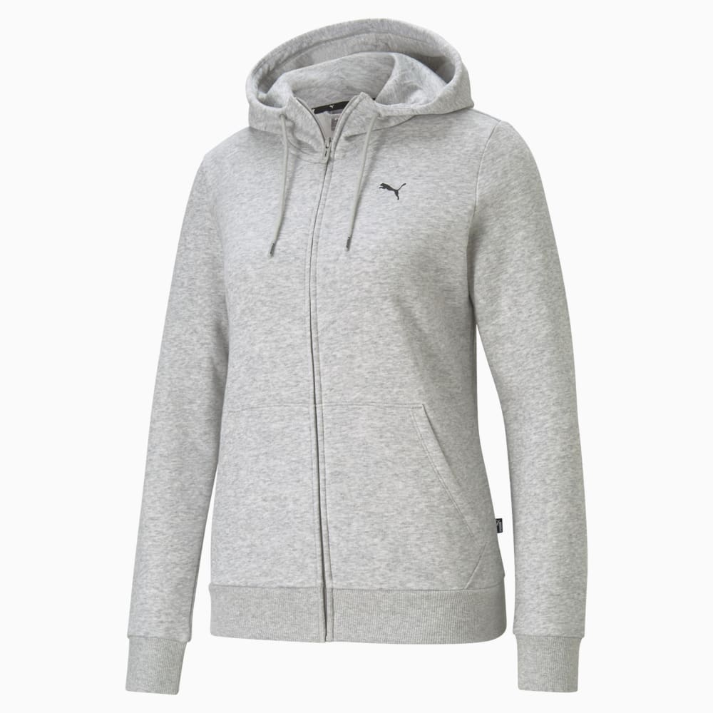 Зображення Puma Толстовка Evostripe Full-Zip Men’s Hoodie #1: Light Gray Heather-Cat