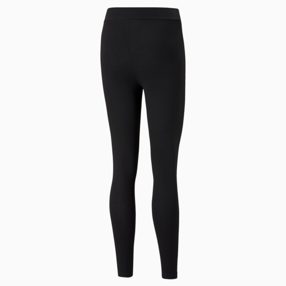 Изображение Puma Леггинсы Essentials Logo Women's Leggings #2: Puma Black-Cat