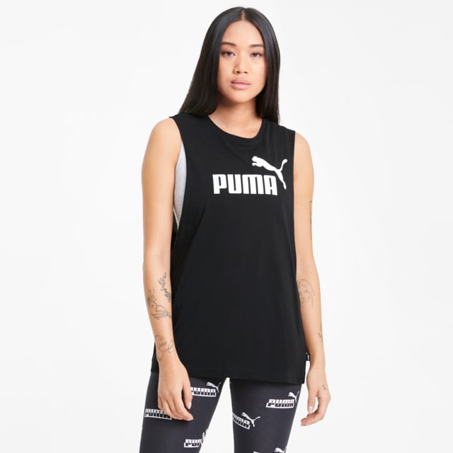 Image PUMA Regata Cavada Essentials Logo Feminina