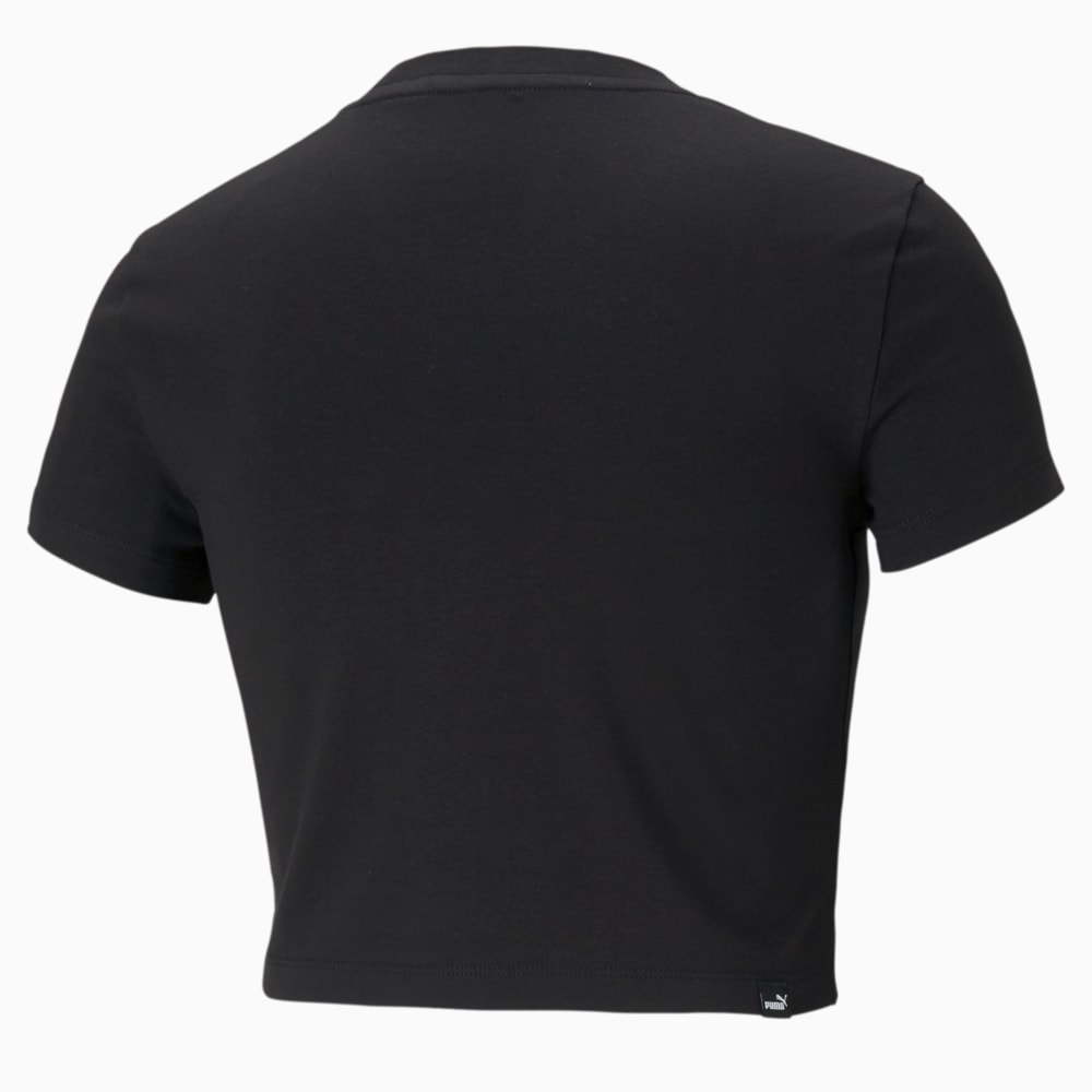 Image PUMA Camiseta Essentials Slim Logo Feminina #2