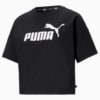 Зображення Puma Топ Essentials Logo Cropped Women's Tee #4: Puma Black