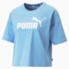 Изображение Puma Футболка Essentials Logo Cropped Women's Tee #6: Day Dream