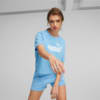 Изображение Puma Футболка Essentials Logo Cropped Women's Tee #1: Day Dream