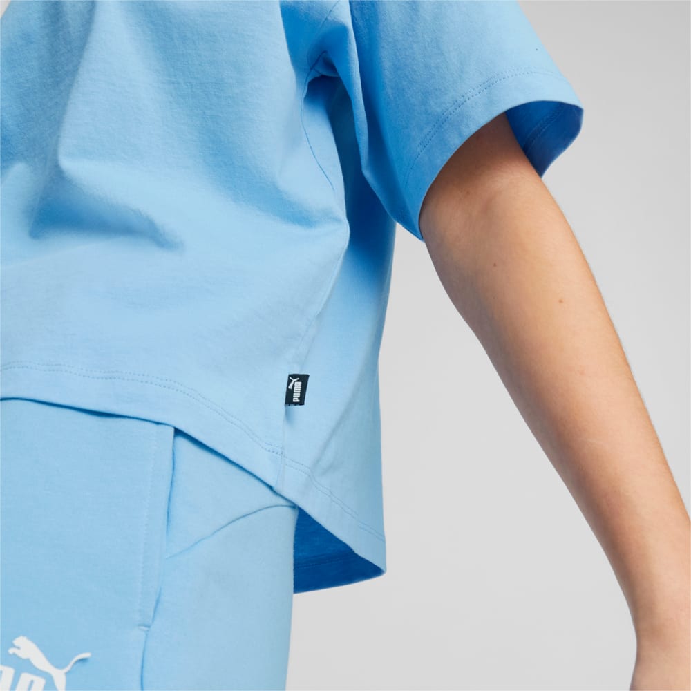Image PUMA Camiseta Cropped Essentials Logo Feminina #2