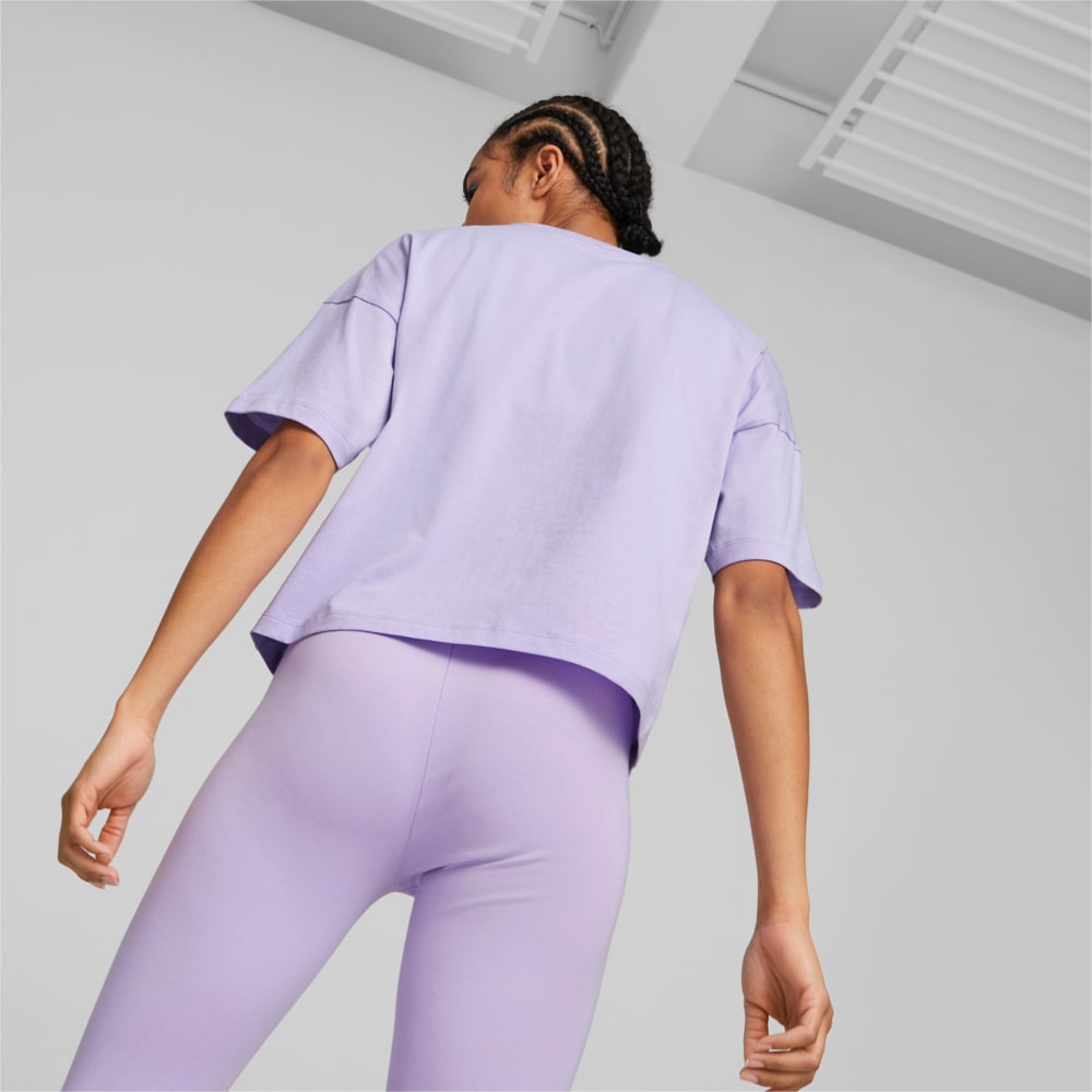 Image PUMA Camiseta Cropped Essentials Logo Feminina #2