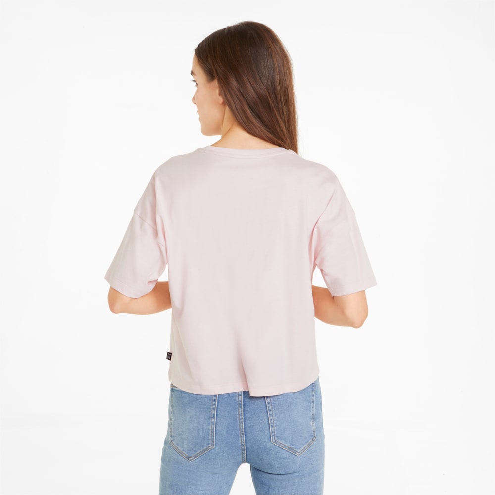 

PUMA - female - Топ Essentials Logo Cropped Women' Tee – Chalk Pink –, Розовый