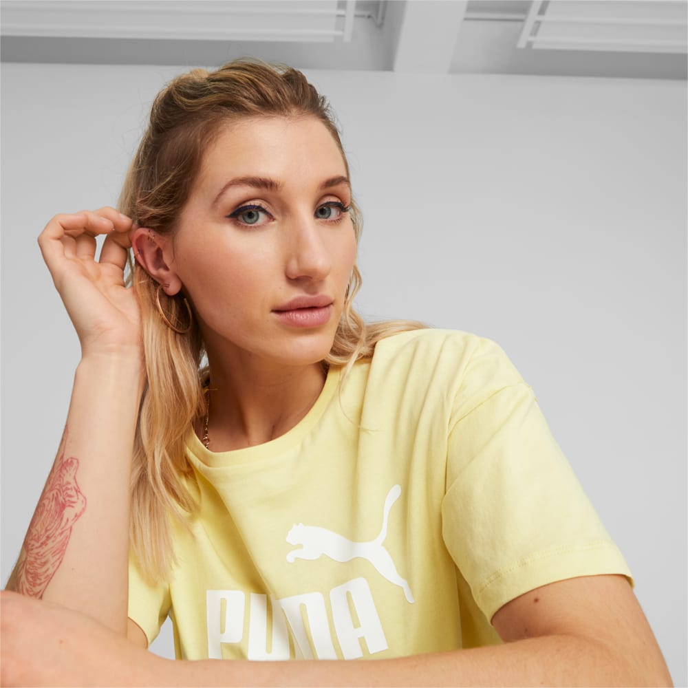 Görüntü Puma ESSENTIALS Logo Cropped Kadın Tişört #2