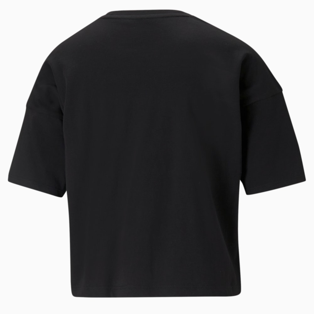 

PUMA - female - Футболка Essentials Cropped Small Logo Women' Tee – Puma Black –, Черный