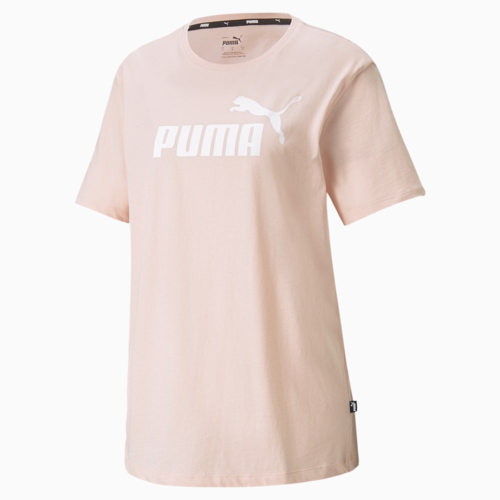 Изображение Puma Футболка Essentials Logo Boyfriend Women's Tee #1: Lotus