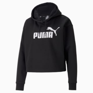 Изображение Puma Толстовка Essentials Cropped Logo Women’s Hoodie