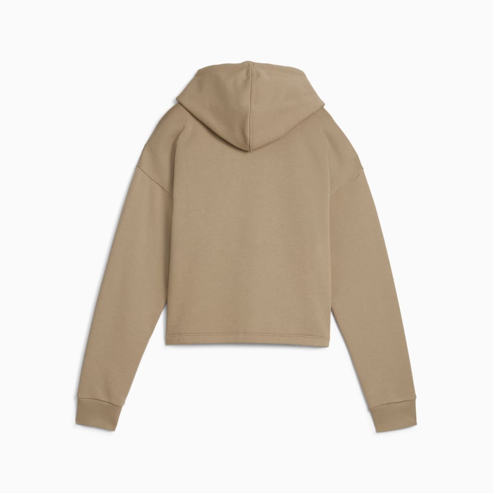 Image PUMA Moletom com Capuz Essentials Cropped Logo Fleece Feminino #6