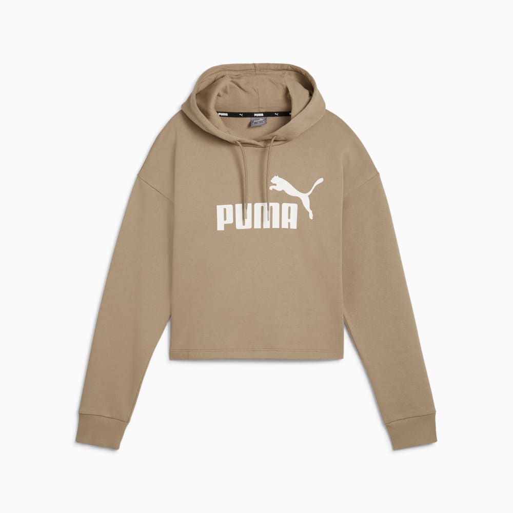 Image PUMA Moletom com Capuz Essentials Cropped Logo Fleece Feminino #5