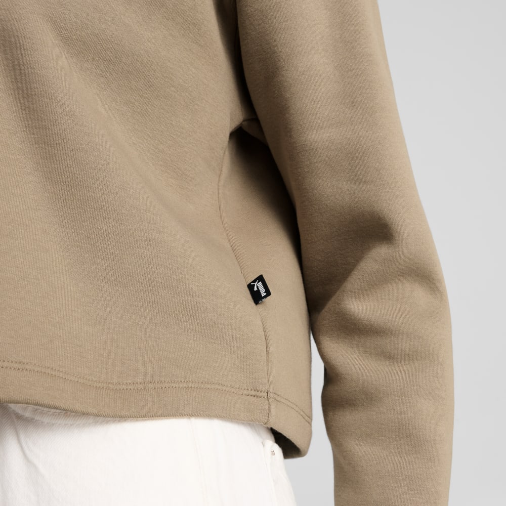 Image PUMA Moletom com Capuz Essentials Cropped Logo Fleece Feminino #4