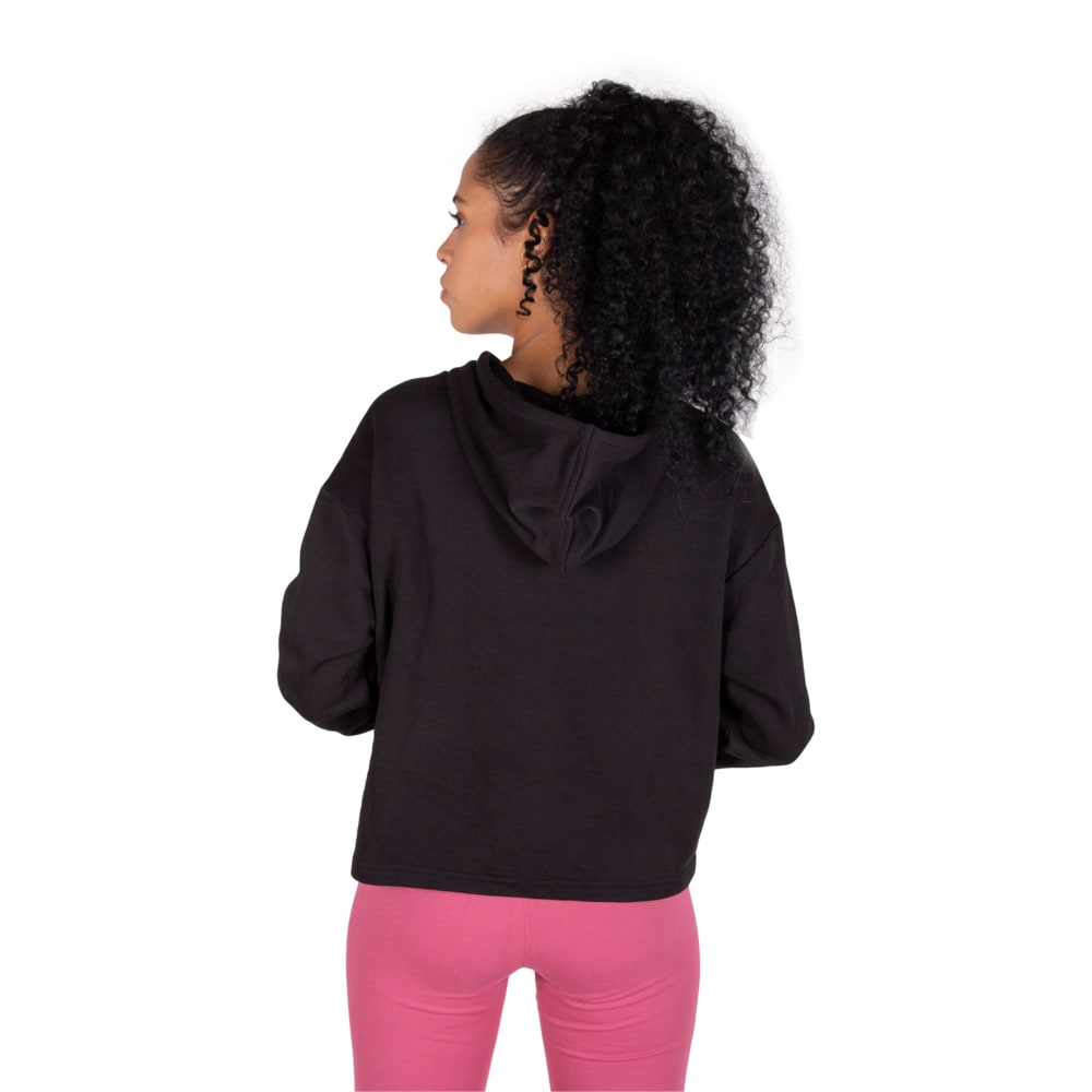 Image PUMA Moletom com Capuz Essentials Logo Cropped Feminino #2